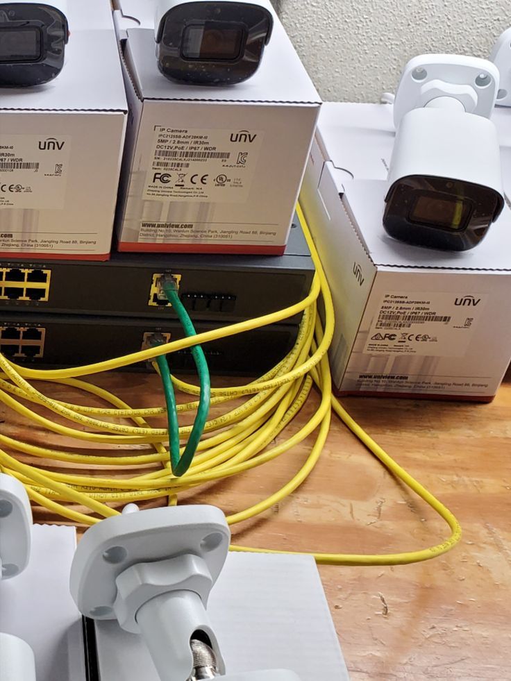 Mobile Phone App Configuration Security Cameras